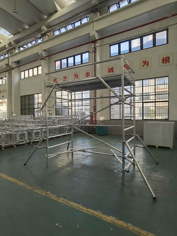 铝合金脚手架的应用领域